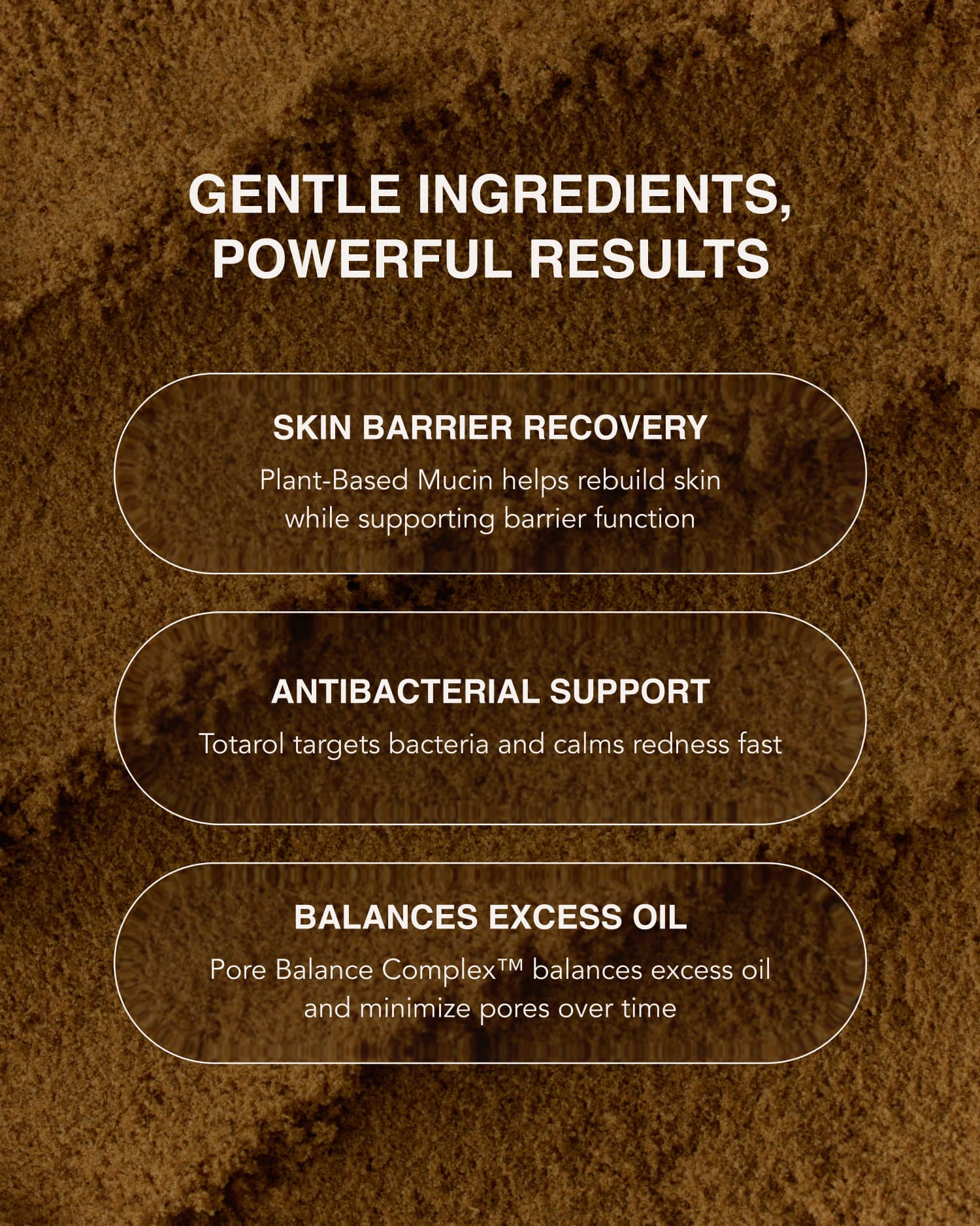 Dezi Skin Pore Choices Plant Based Mucin Repair Mist key ingredients for skin barrier recovery antibacterial support and oil balance